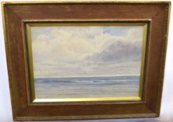 Edward Charles Clifford, signed watercolour, Seascape, 35 x 49cms