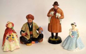 Collection of Royal Doulton figurines including Omar Khayyam, HN2247 (4)
