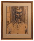 AR ITHELL COLQUHOUN (1906-1988) "Feroze Mehta" pen, ink and wash, signed and dated 32 lower left