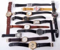 Mixed Lot: 12 various modern dress watches including Sekonda, Timex and Solo, various dates and