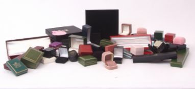 Large quantity of jewellery boxes (void)