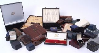 Large quantity of jewellery boxes (void)