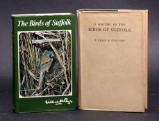 CLAUD B TICEHURST: A HISTORY OF BIRDS IN SUFFOLK, 1932, 1st edition, original cloth, dust-