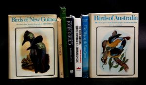A RUTGERS: 2 titles: BIRDS OF NEW GUINEA - ILLUSTRATIONS FROM THE LITHOGRAPHS OF JOHN GOULD, London,