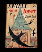 DAVID LACK: SWIFTS IN A TOWER, London, Methuen, 1956, 1st edition, original cloth, dust-wrapper