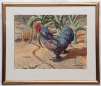 AR ANDREW HASLEN (BORN 1953) Cockerel coloured artist proof, signed lower right 48 x 63cms