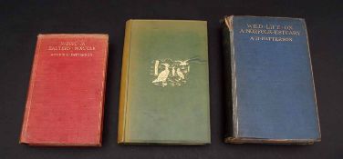 ARTHUR HENRY PATTERSON: 3 titles: NATURE IN EASTERN NORFOLK, London, Methuen, 1905, 1st edition,