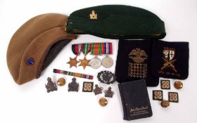 WWII group of four comprising 34-45 and Pacific Stars, Defence Medal and War Medal together with