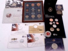 Mixed Lot: UK assorted modern coins to include 2011 timeless first (2), 1914 outbreak (2) and 2015