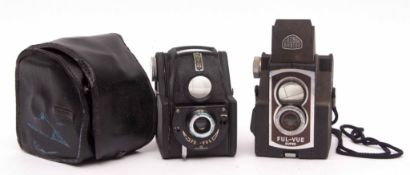 Mixed Lot: Ross-Ensign, Ful-Vue, Super of matted black finish with hinged and covered viewfinder and