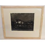 Katarzyna Coleman, mixed media etching, signed, dated 2006, numbered 1/1 and inscribed with title in