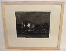 Katarzyna Coleman, mixed media etching, signed, dated 2006, numbered 1/1 and inscribed with title in