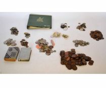 Mixed Lot: assorted and circulated British and World coins including some pre-1947 (qty)