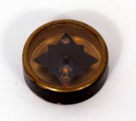 WWII period escape compass, diam 1 1/2 cms