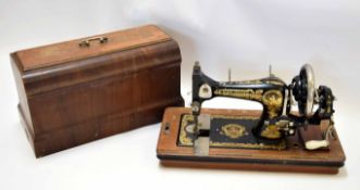Frister & Rossman vintage sewing machine, 49cms long