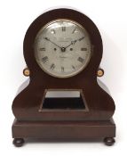 Mid-19th century mahogany cased bracket clock, Connell late Ganthony - 83 Cheapside, London, 486,