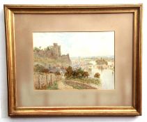 Herbert Menzies Marshall, watercolour, signed lower left, "Chinon" 25 x 35cms Provenance: Ernest