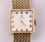 Late 20th century Swiss dress watch, Tissot & Fils, 8213461, the Swiss 17-jewel movement to a signed