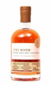 Spey River single malt whiskey, (bourbon cask finish), 1 bottle