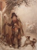 GEORGE BRYANT CAMPION (1796-1870) "The Young Keeper" watercolour, signed lower left 42 x 31cms