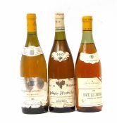 Puligny-Montrachet (E Sauzet) 1993 1 bottle, Macon Cuvee des Echevins 1971 2 bottles, Puligny-