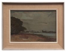 AR RODNEY JOSEPH BURN, RSMA (1899-1984) "Dalquay" oil on canvas, signed lower right 34 x 49cms