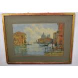 Wilfred Thompson, signed watercolour, Venice, 29 x 44cm