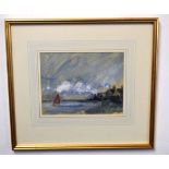 Jean Dryden Alexander, initialled and dated 1930, watercolour, Potter Heigham on the Broads, 16 x