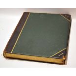 Leather bound album containing six assorted Chinese/Japanese prints (20th century)