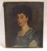 Campbell Lindsay Smith, initialled and dated 1910 lower right, oil on canvas, Head and shoulders