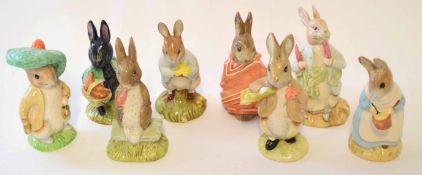 Group of Beswick Beatrix Potter wares (8)