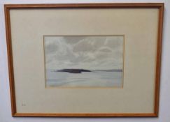 John Newberry, signed watercolour, "Sunlight on Sea, Comino, Gozo", 18 x 26cm