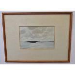 John Newberry, signed watercolour, "Sunlight on Sea, Comino, Gozo", 18 x 26cm