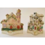 Pair of Staffordshire cottages, late 19th century