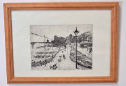 Reinhard Hermann, signed in pencil to margin, limited edition (239/700) woodcut, Biblical theme
