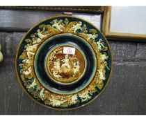 Austrian pottery charger