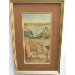 Albert Edward Victor Lilley, signed and dated 00/05, two watercolours, West Country landscapes, both