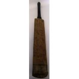 GRAY-NICHOLLS cricket bat, signed by Australia 1961