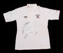 MCCA East Division champions 1996 Norfolk County Cricket Club shirt, signed by the players