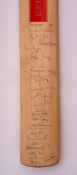 GRAY-NICHOLS cricket bat, signed by England and Pakistan including Mike Gatting (captain period)