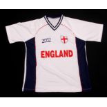 2002 World Cup "England" shirt together with a cap (2)
