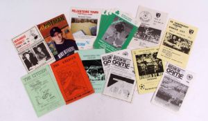 Packet of assorted football programmes including John O'Neill Select XI, Alex Notman Benefit,