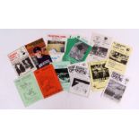 Packet of assorted football programmes including John O'Neill Select XI, Alex Notman Benefit,