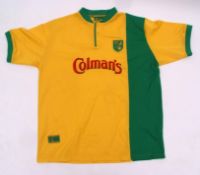 Norwich City F C "Colman's" shirt