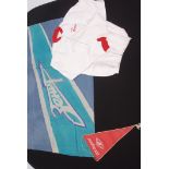 Tyvek football jacket together with Pennant and scarf (3)