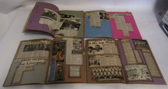 25 Norwich City F C scrap books