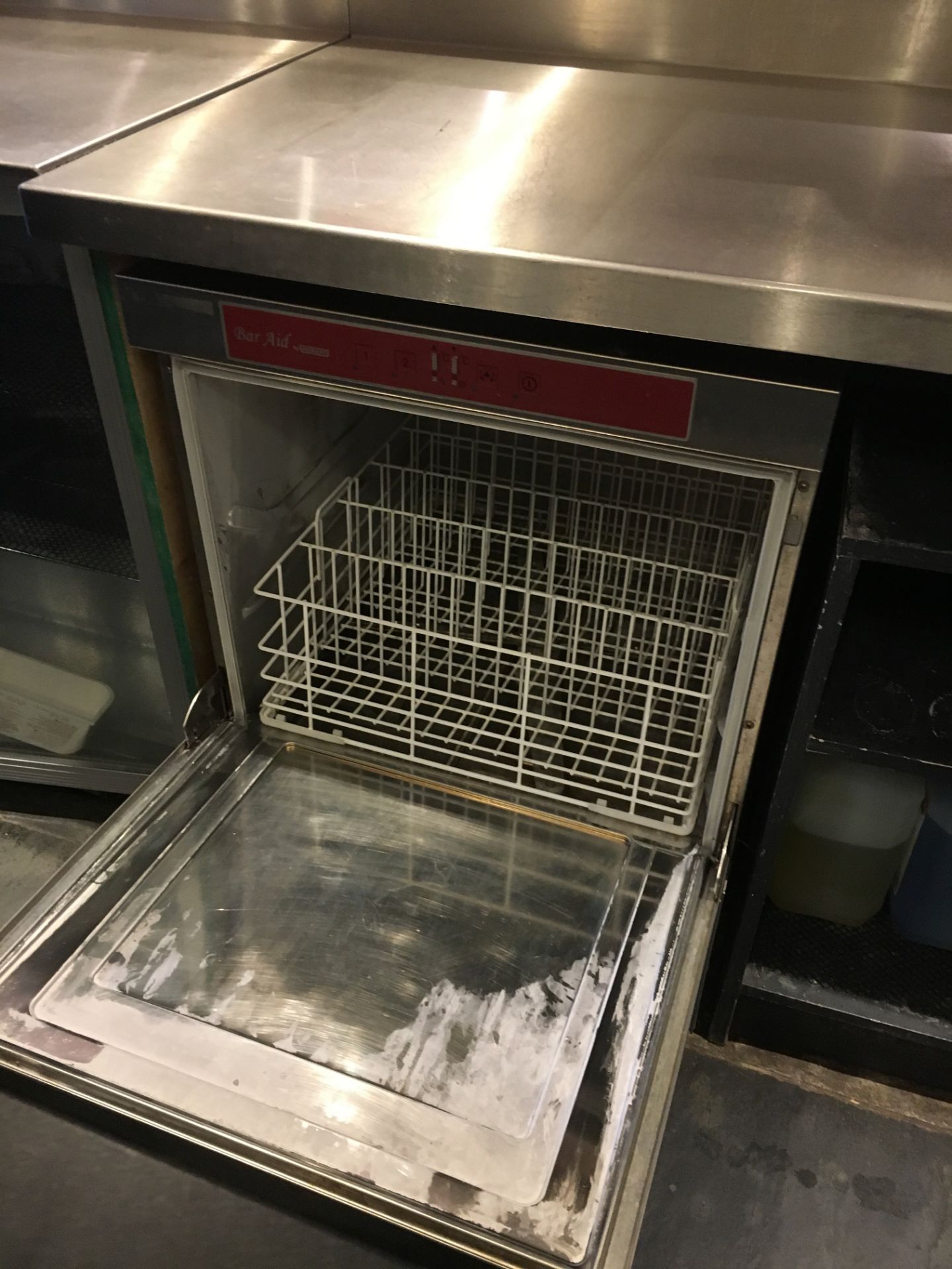 Hobart Bar Aid Glass Washer, size approx 60 x 60.5 x 82cm. - Image 2 of 2