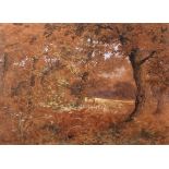 CHARLES HARMONY HARRISON (1842-1902) Woodland scene watercolour, signed and dated 1882 lower left 42