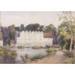 JOSEPH WEST (born 1882) "Horstead Old White Mill, nr Coltishall" watercolour, signed lower right