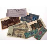 Mixed Lot: quantity of early 20th century European and Russian bank notes, together with a Bank of